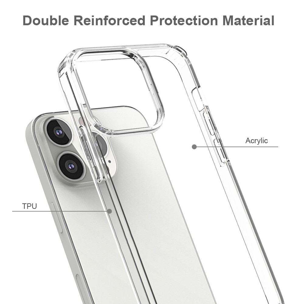 iPhone 13 Pro Crystal Hybrid Case Transparent