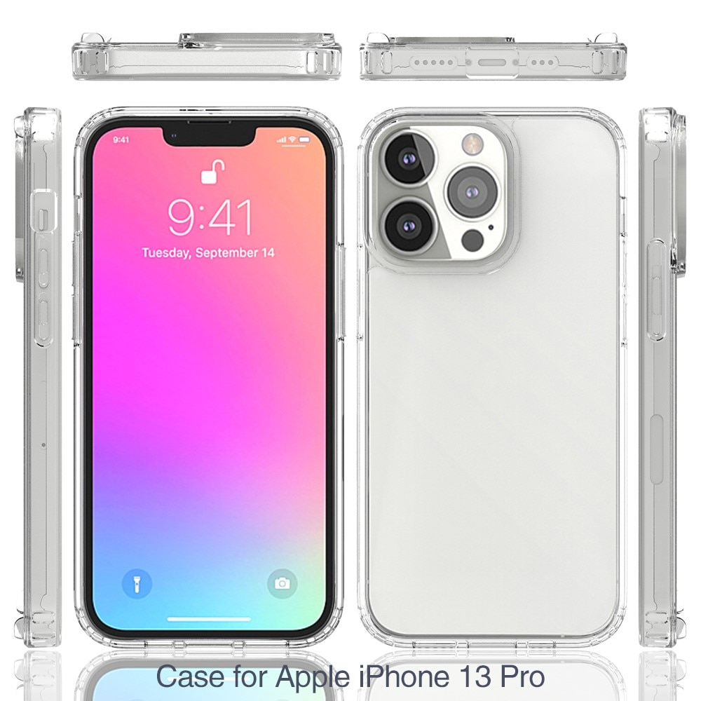 iPhone 13 Pro Crystal Hybrid Case Transparent