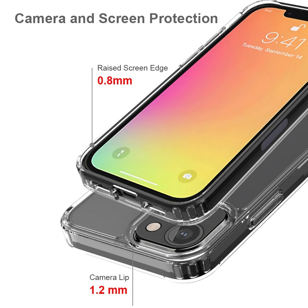 iPhone 13 Mini Crystal Hybrid Case Transparent