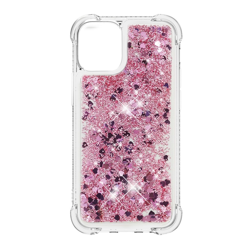 iPhone 13 Glitter Powder TPU Case Rose Gold