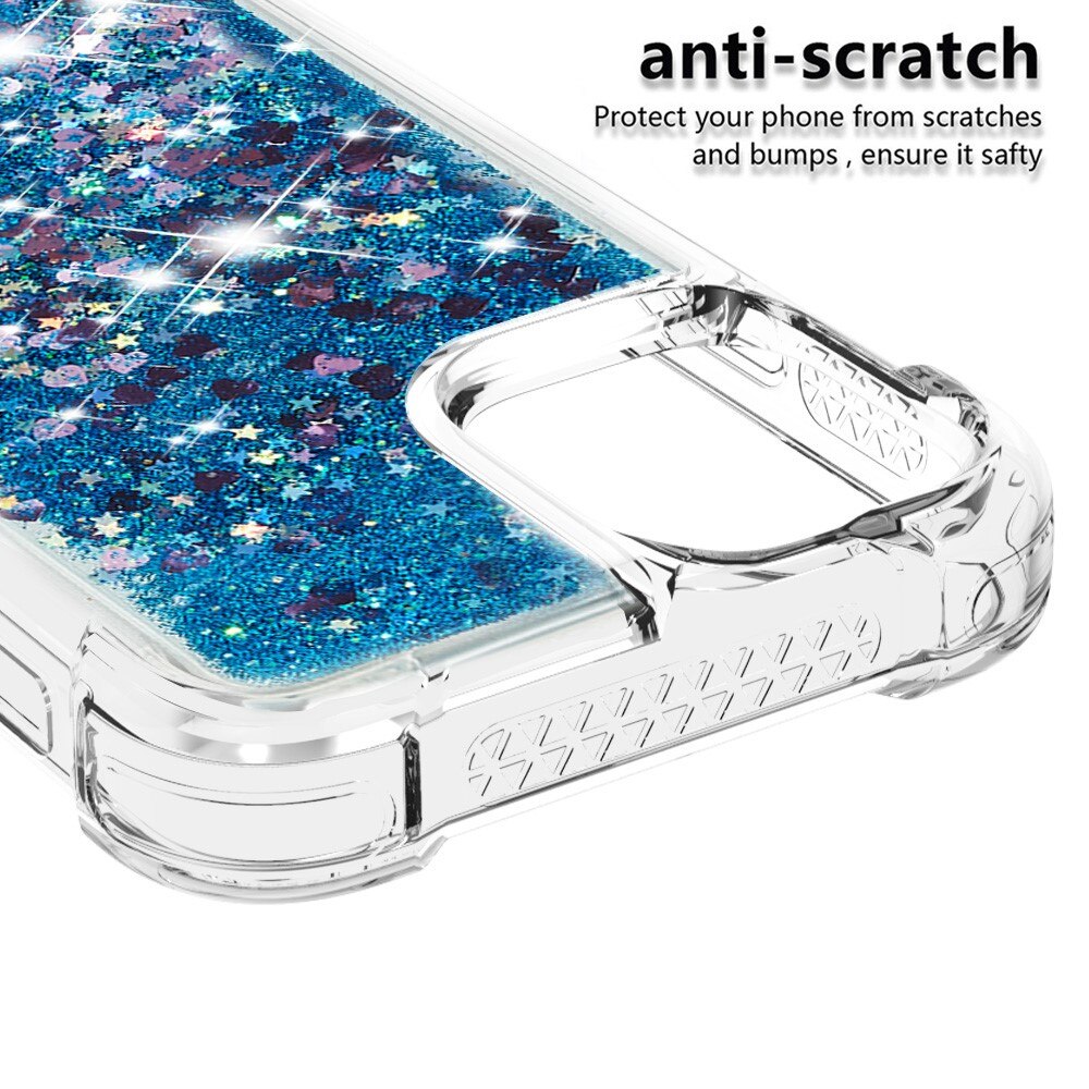 iPhone 13 Glitter Powder TPU Case Blue