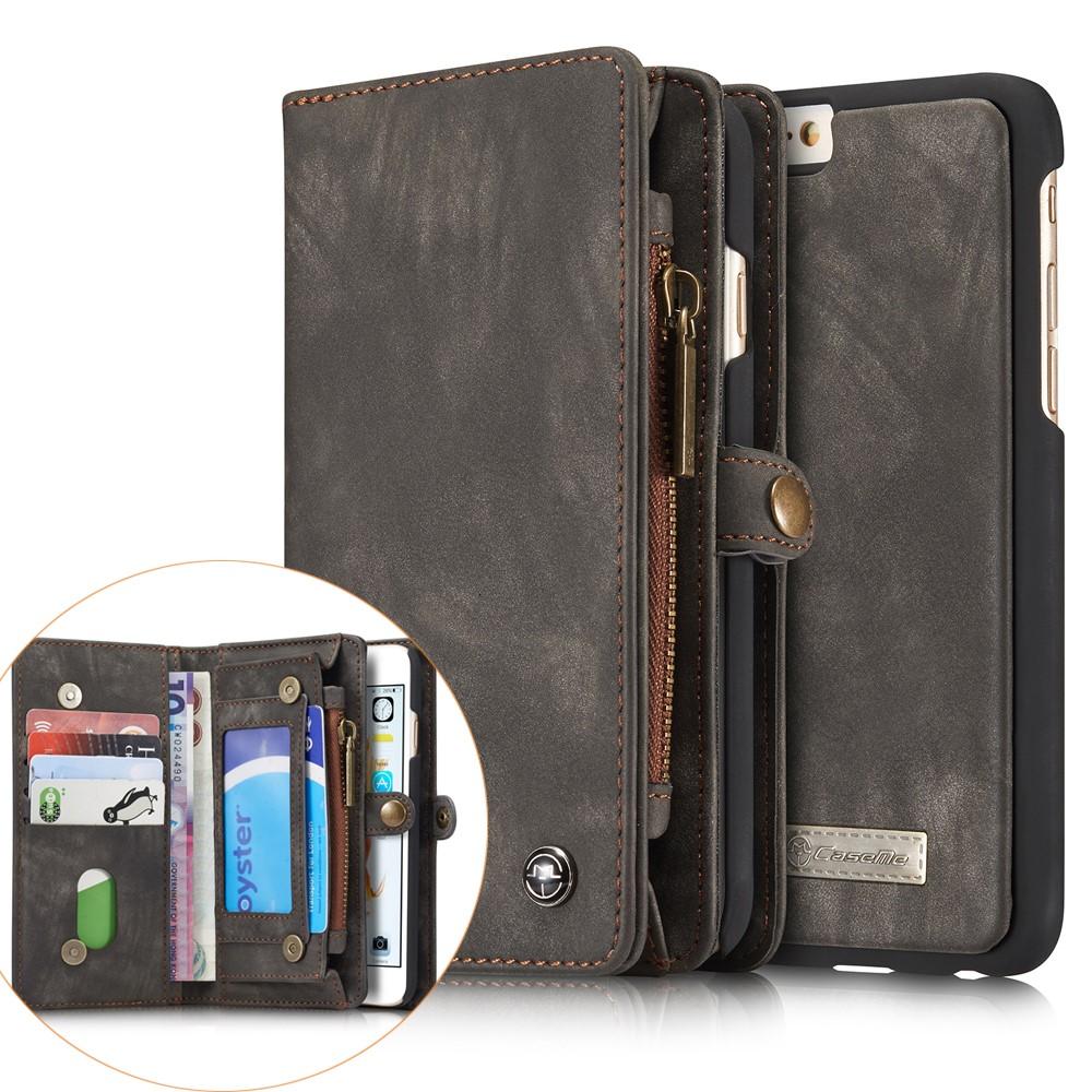 iPhone 6 Plus/6S Plus Multi-slot Wallet Case Grey