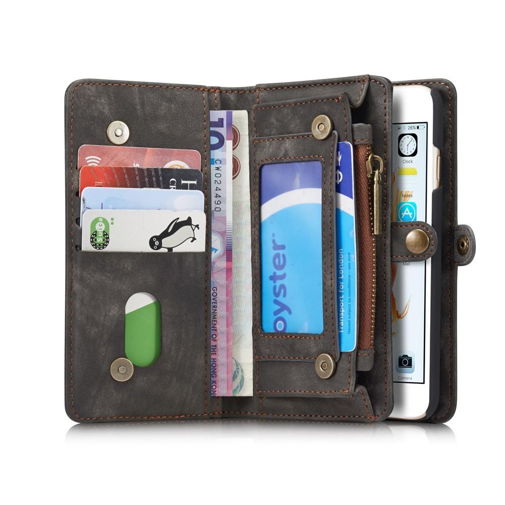 iPhone 6 Plus/6S Plus Multi-slot Wallet Case Grey