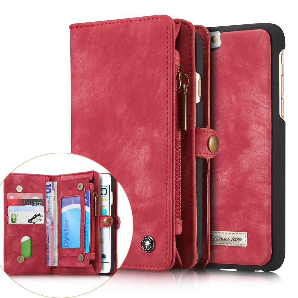 iPhone 6/6S Multi-slot Wallet Case Red