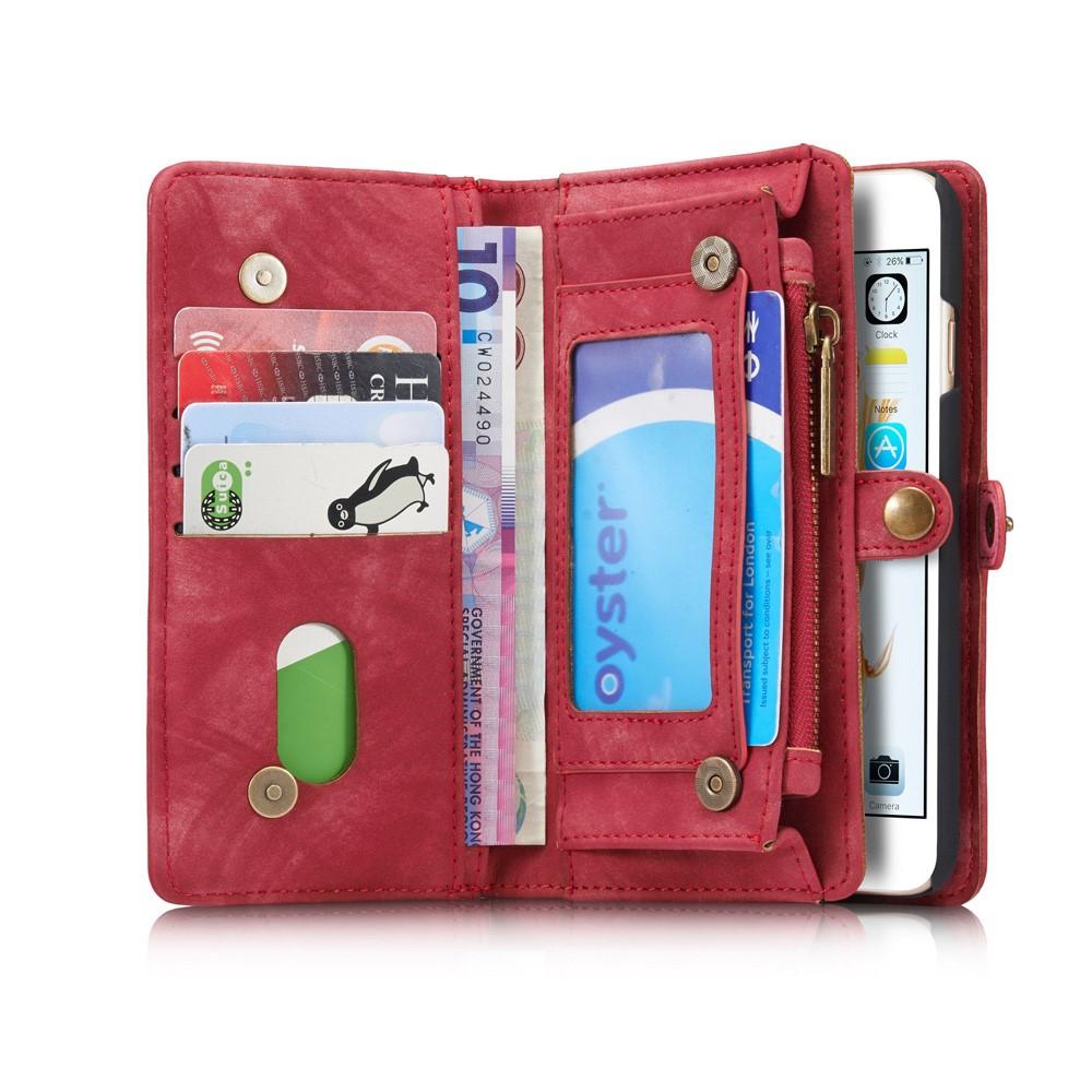 iPhone 6/6S Multi-slot Wallet Case Red