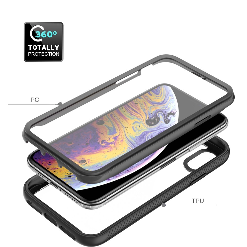 iPhone XS Full Protection Case Black