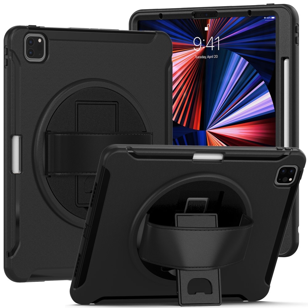 iPad Pro 12.9 5th Gen (2021) Shockproof Hybrid Case Black