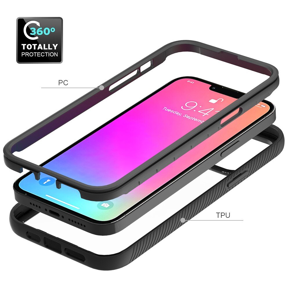 Apple iPhone 13 Pro Max Full Cover Case Black