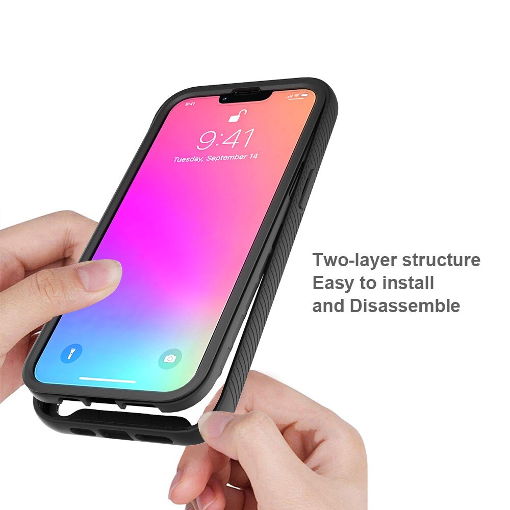 Apple iPhone 13 Pro Max Full Cover Case Black