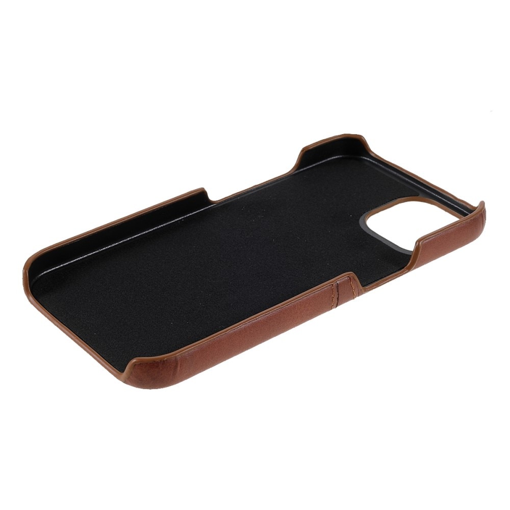 iPhone 13 Card Slots Case Brown