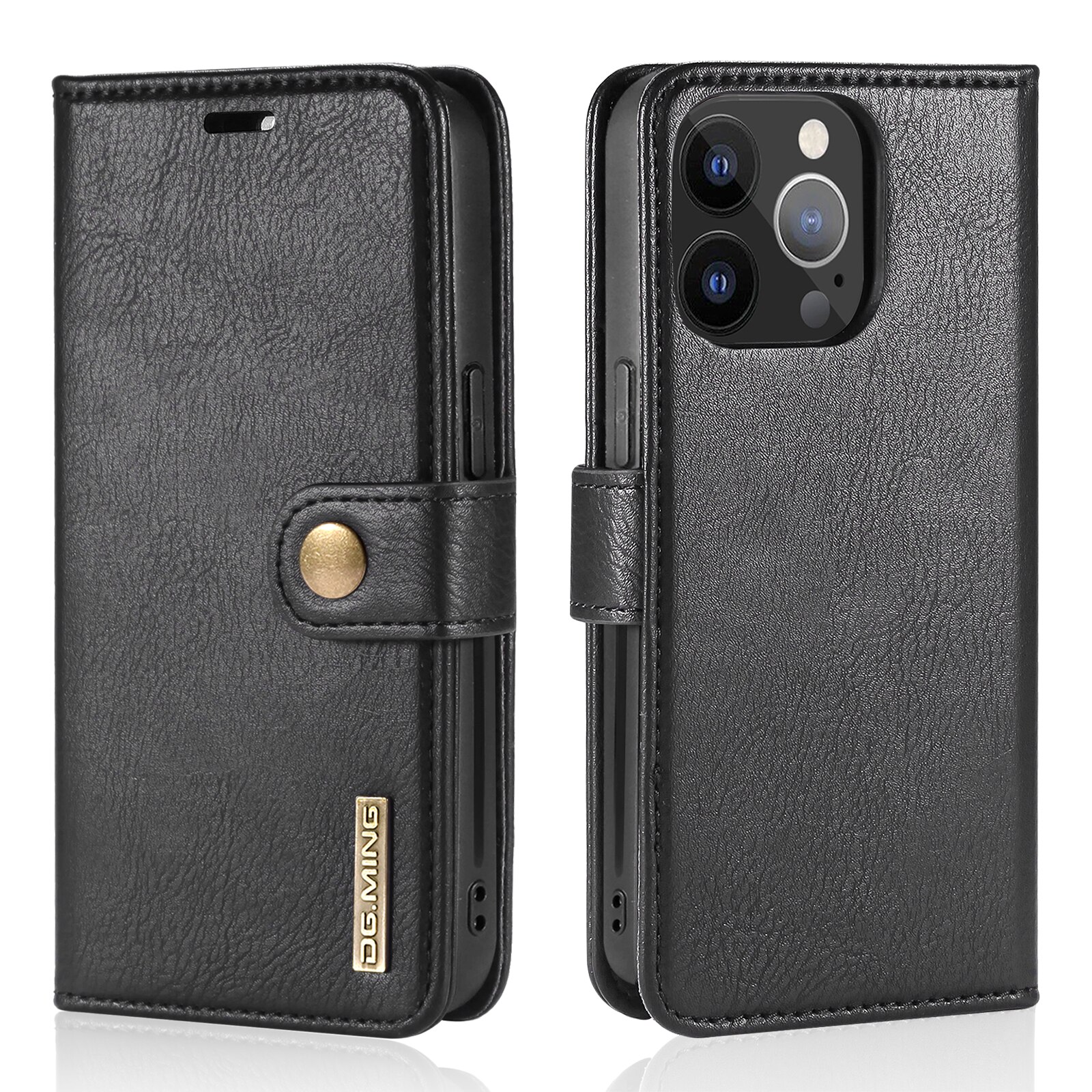 iPhone 13 Pro Magnet Wallet Black