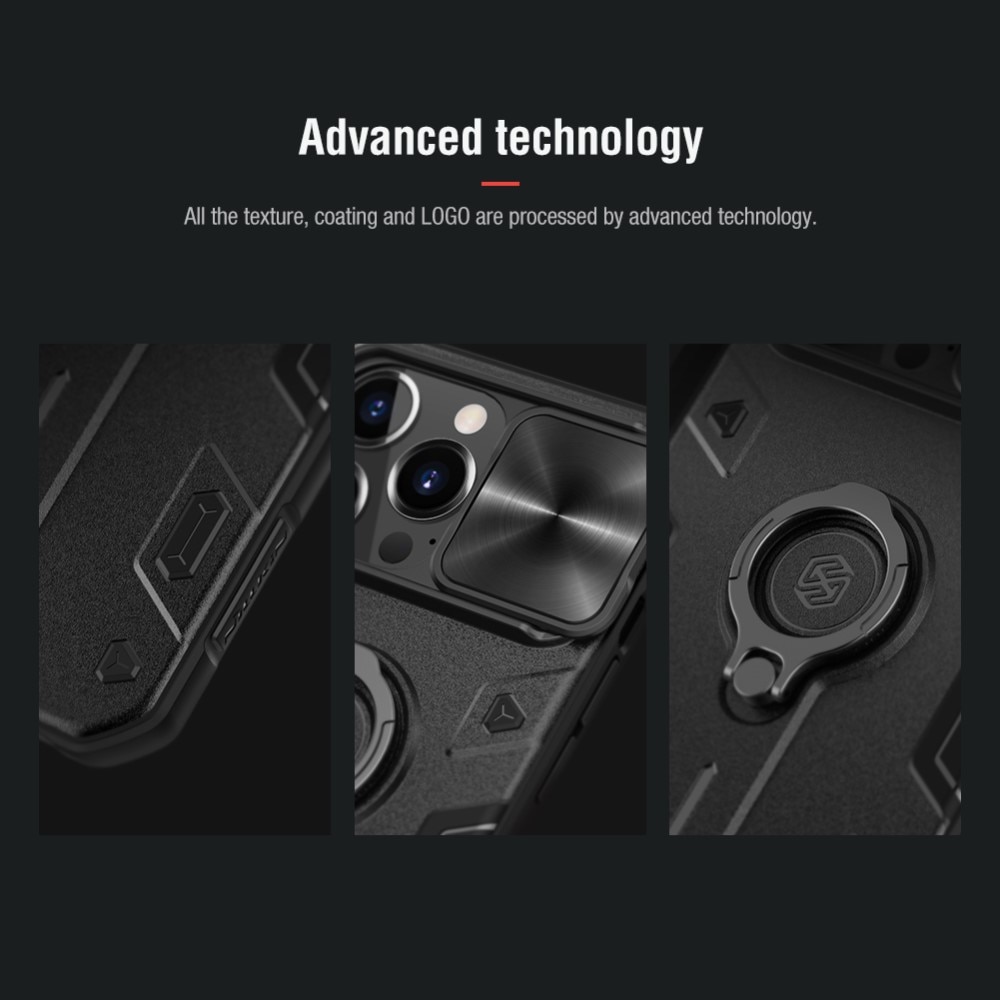 iPhone 13 Pro Max CamShield Armor Case Black