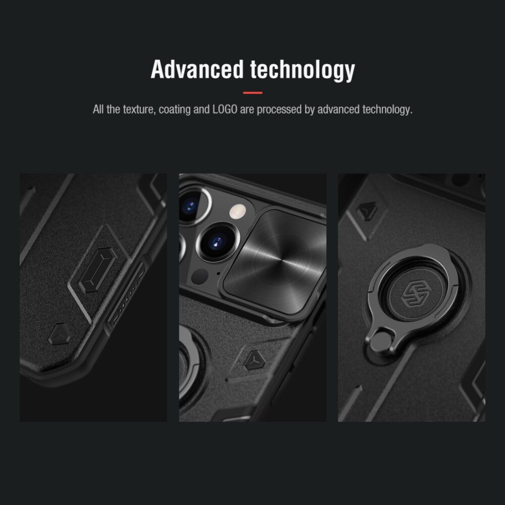 iPhone 13 Pro CamShield Armor Case Black