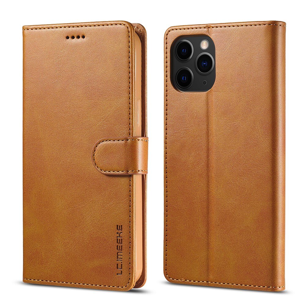 iPhone 13 Pro Wallet Case Cognac