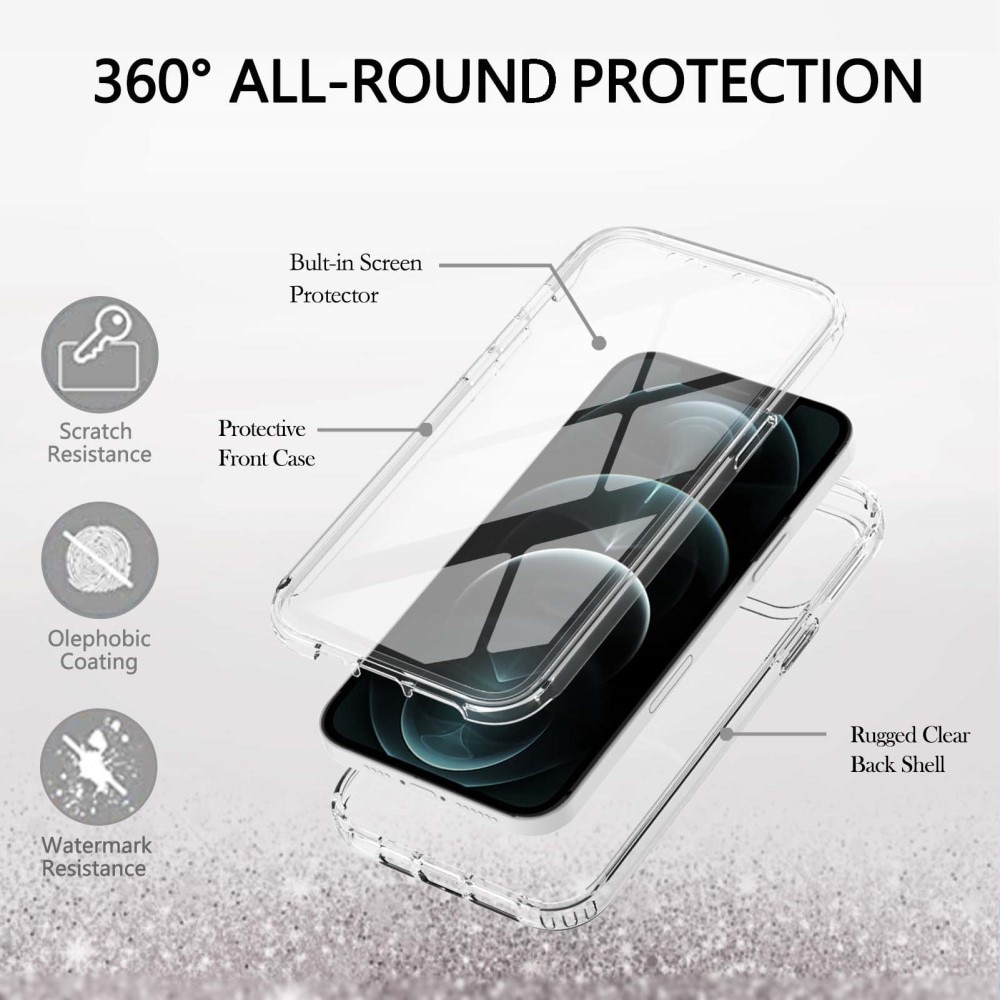 iPhone 13 Pro Full Protection Case transparent