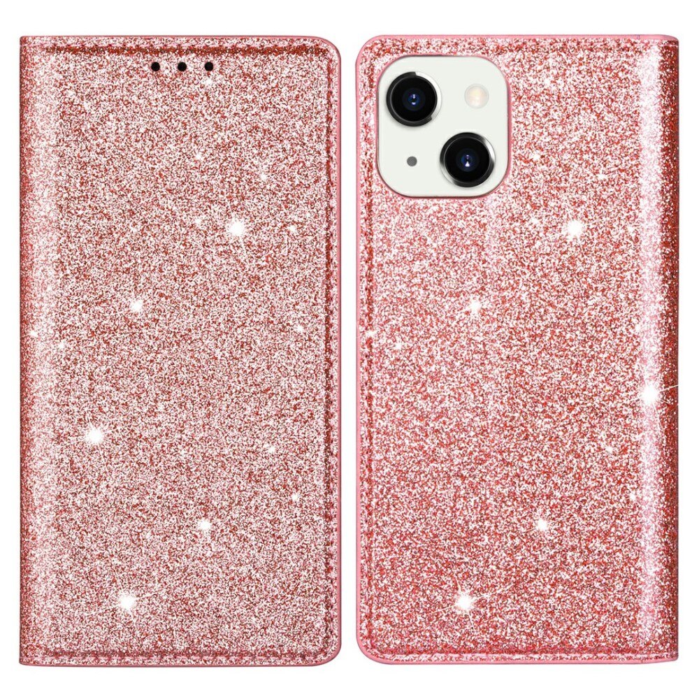 iPhone 13 Glitter Cover Rose Gold