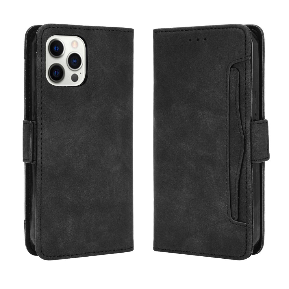 iPhone 13 Pro Max Multi Wallet Case Black