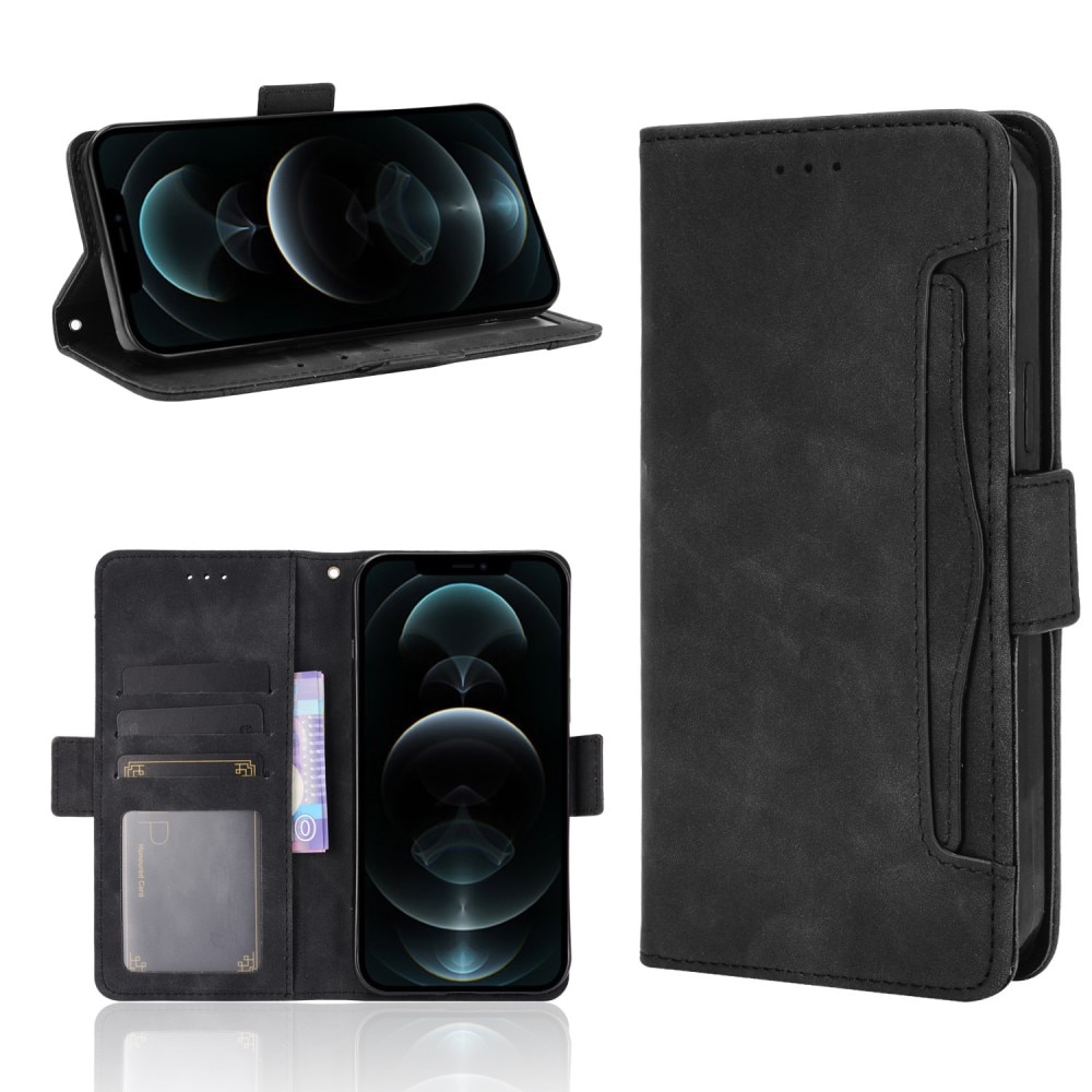 iPhone 13 Pro Max Multi Wallet Case Black