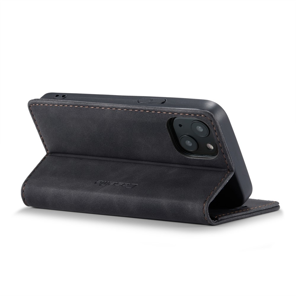 iPhone 13 Mini Slim Wallet Case Black