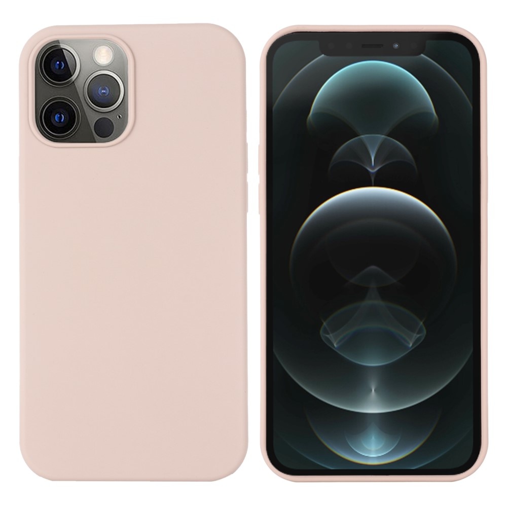 iPhone 13 Silicone Magnetic Case Pink