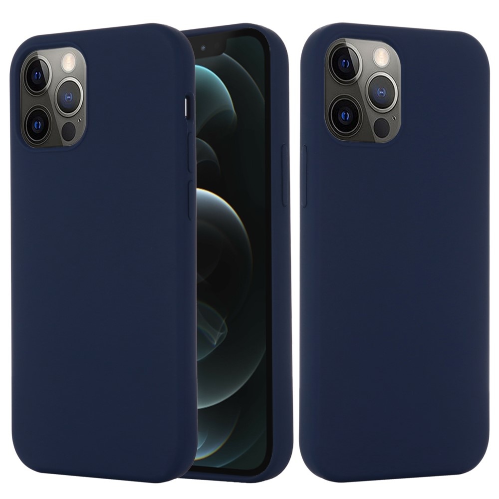 iPhone 13 Silicone Magnetic Case Dark Blue