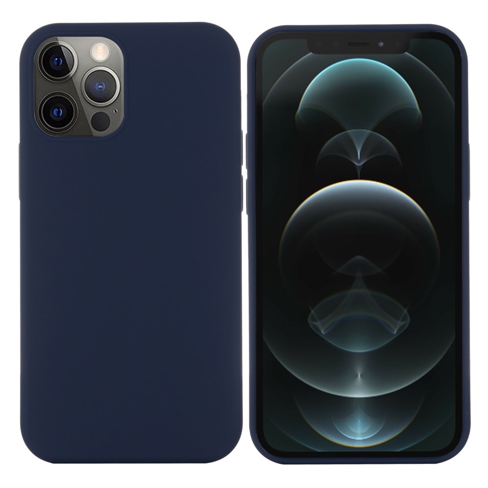 iPhone 13 Silicone Magnetic Case Dark Blue
