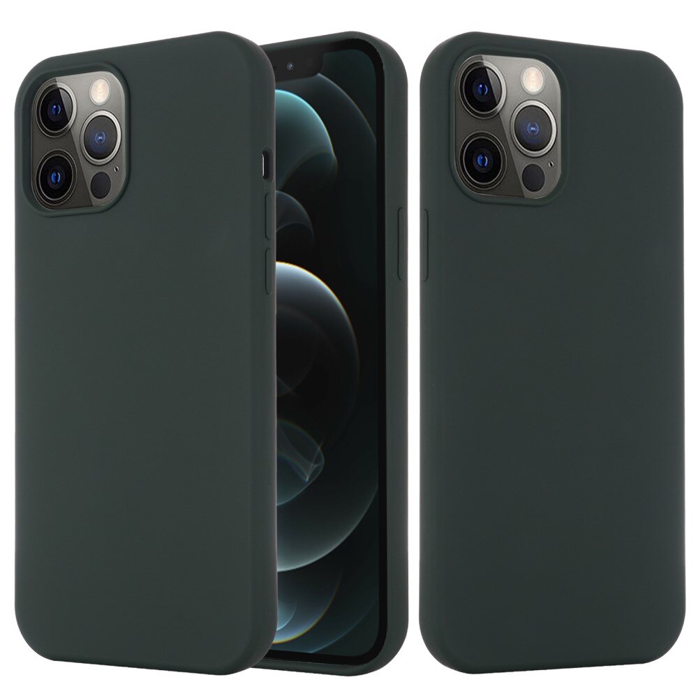 iPhone 13 Silicone Magnetic Case Dark Green