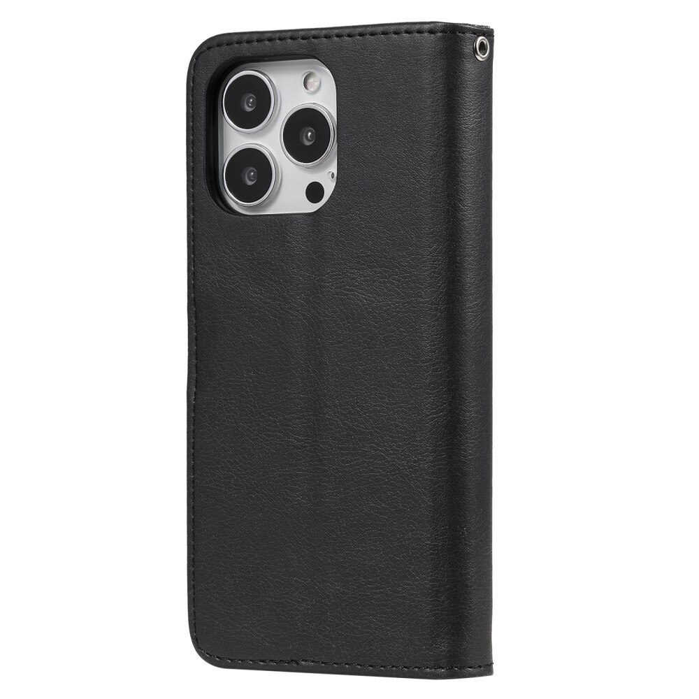 iPhone 13 Pro Max Magnetic Book Cover Black