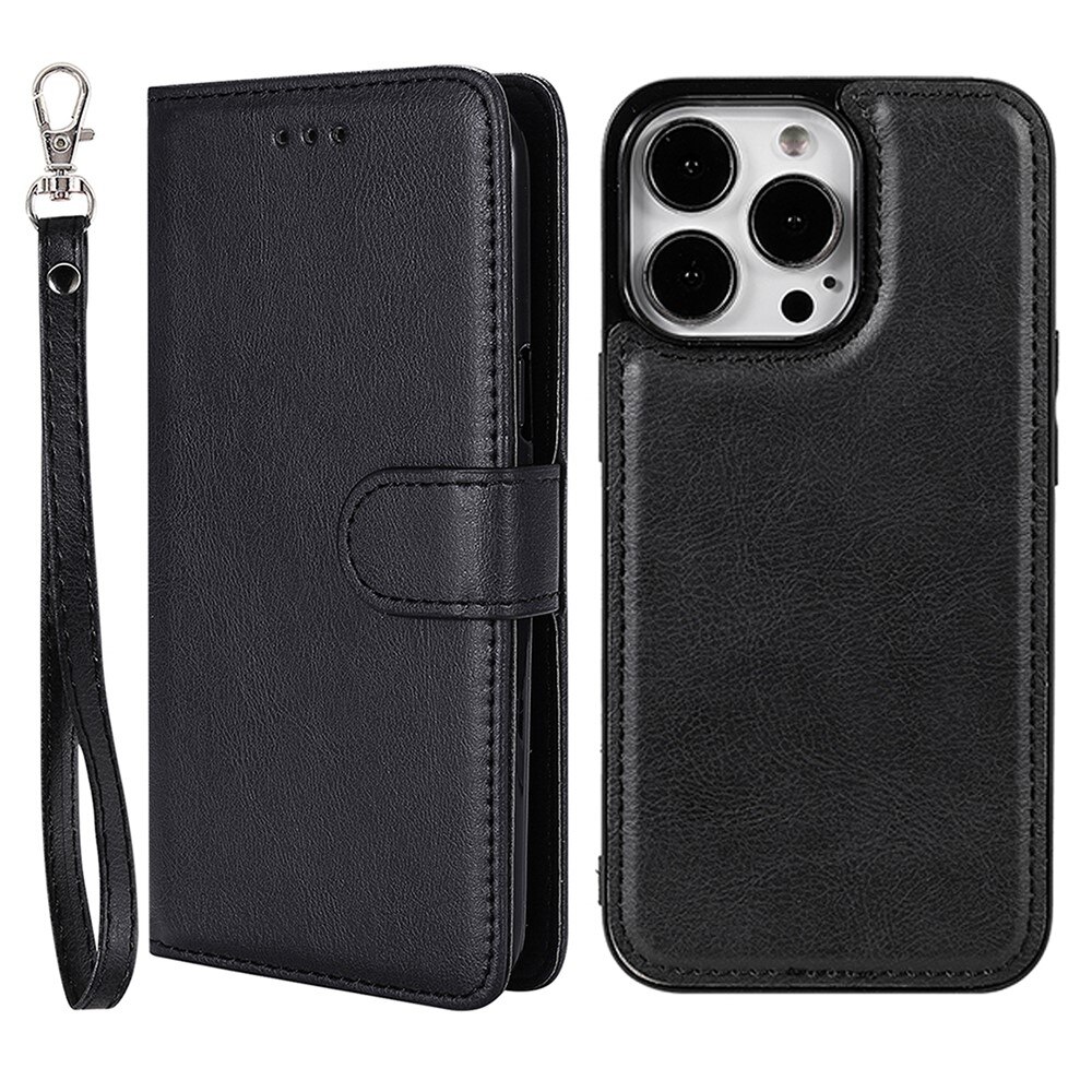 iPhone 13 Pro Magnetic Book Cover Black