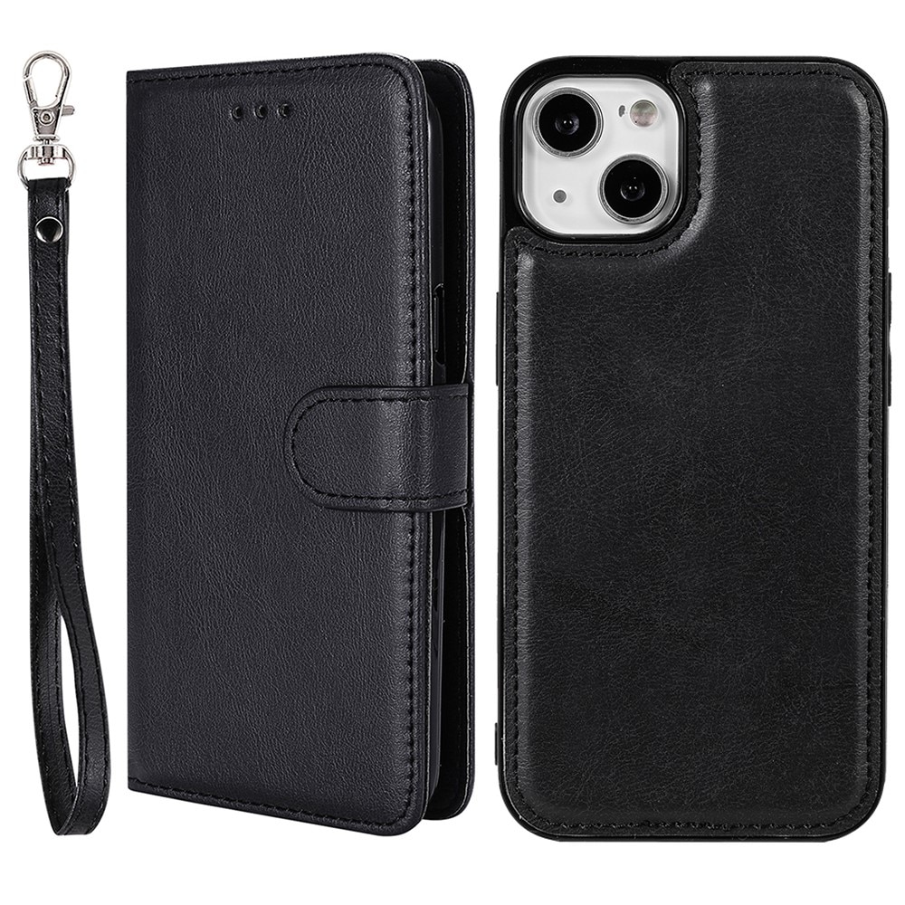 iPhone 13 Magnetic Book Cover Black