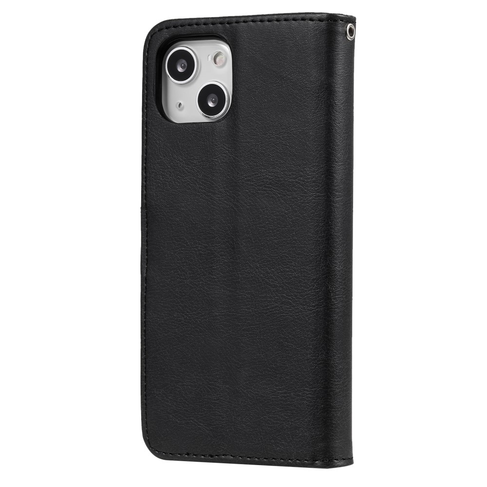 iPhone 13 Mini Magnetic Book Cover Black