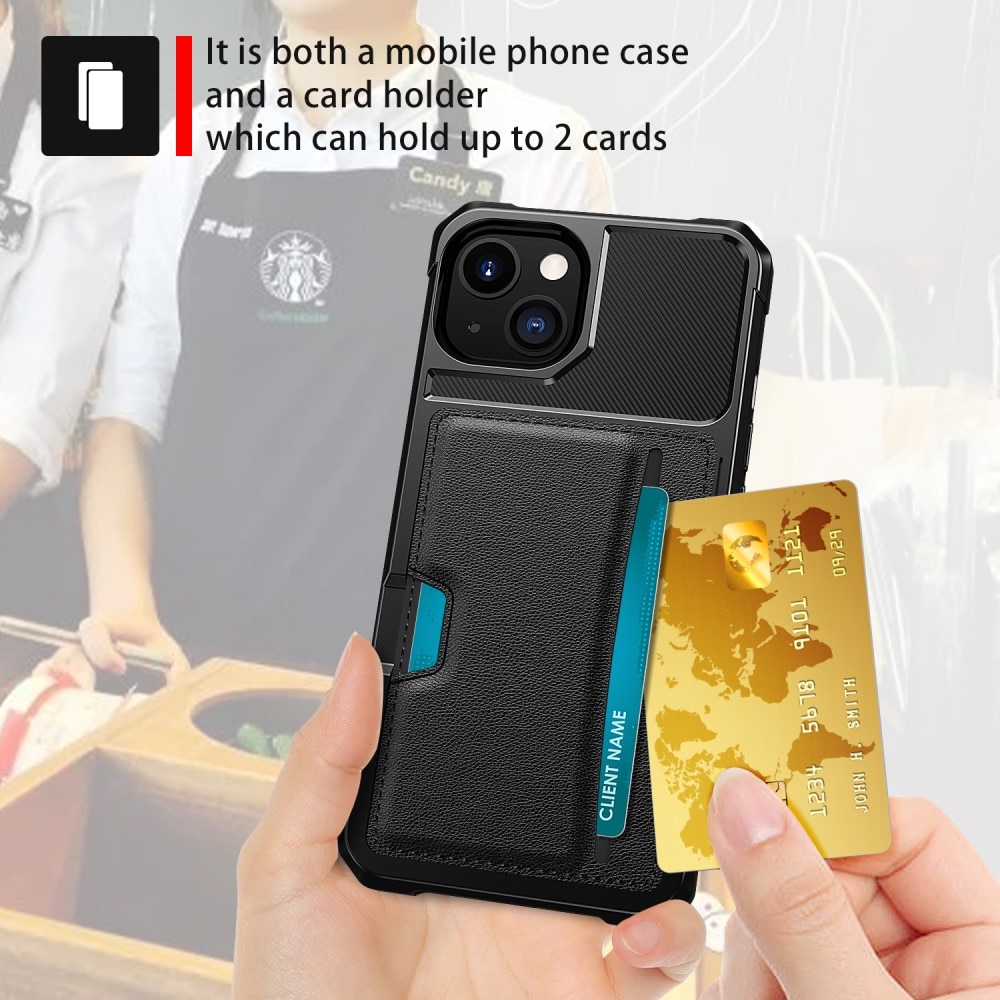 iPhone 13 Tough Card Case Black