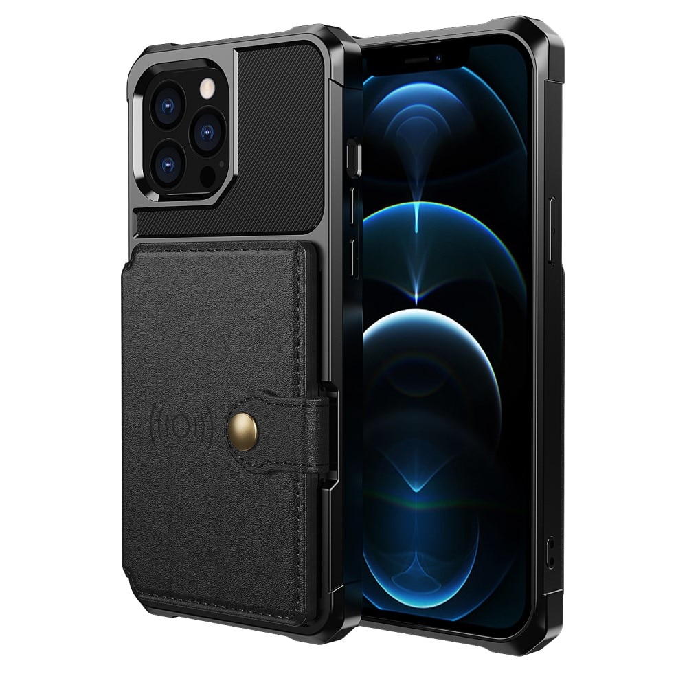 iPhone 13 Pro Max Tough Multi-slot Case Black