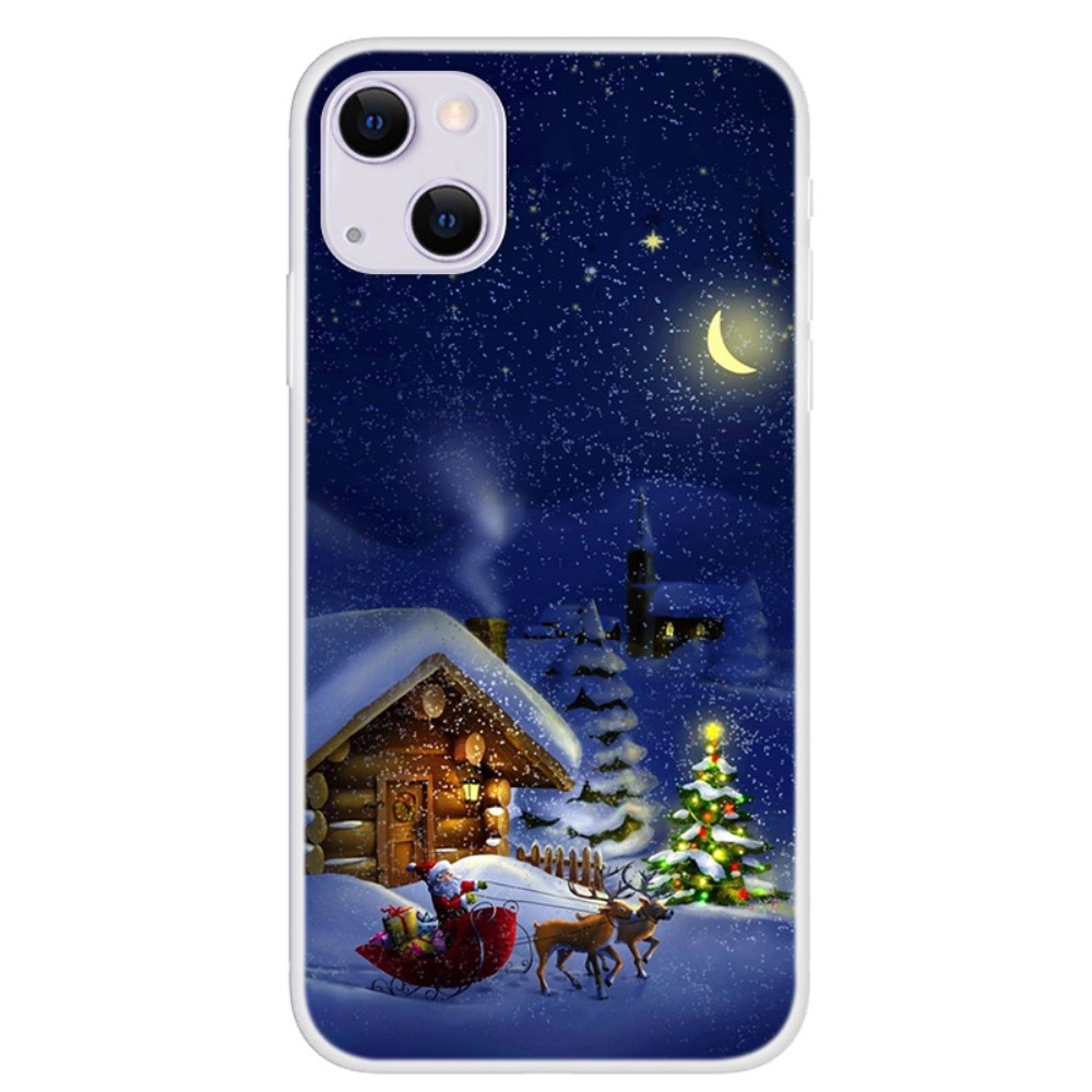 iPhone 13 TPU Case with Christmas Design - Christmas night