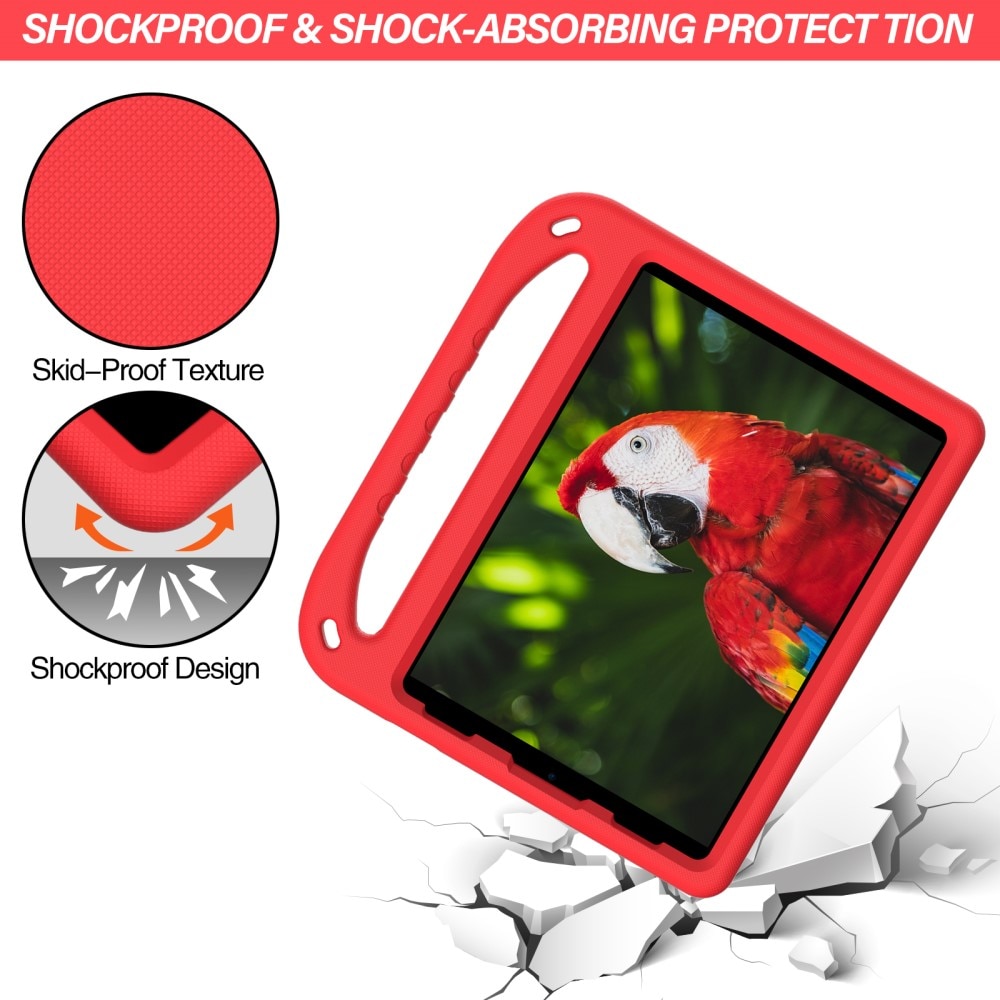 Case Kids with Handle Apple iPad Air 10.9 5th Gen (2022) Red