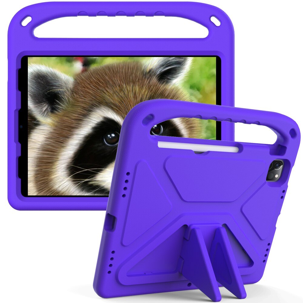 Case Kids with Handle iPad Air 10.9 4th Gen (2020) Purple