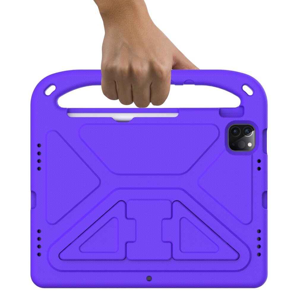 Case Kids with Handle iPad Air 10.9 4th Gen (2020) Purple