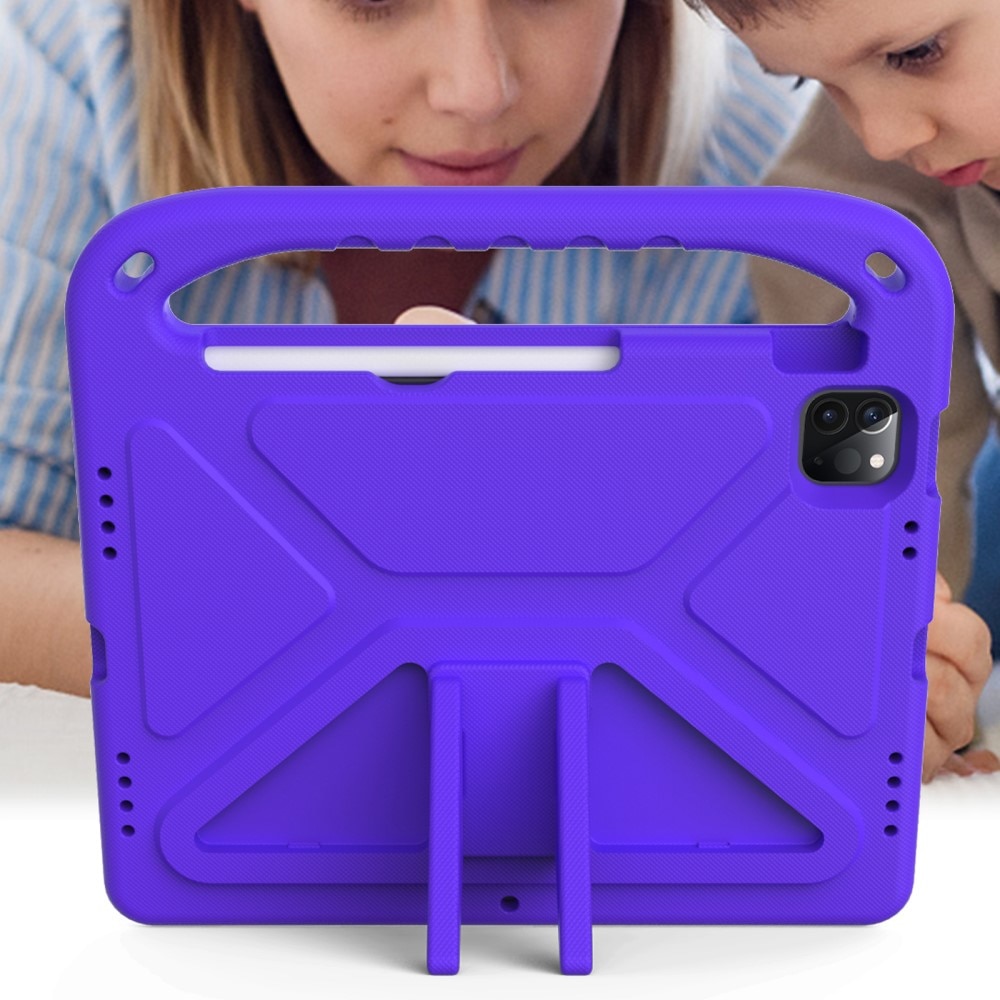 Case Kids with Handle iPad Air 10.9 4th Gen (2020) Purple