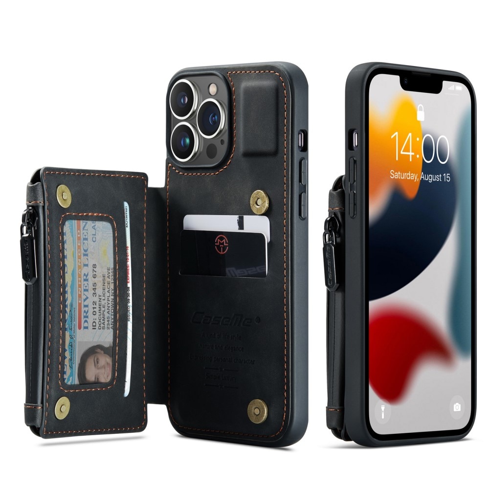 iPhone 13 Pro Max Multi-Slot Case Black