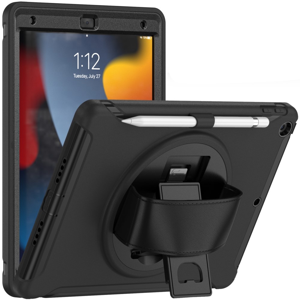 iPad 10.2 Shockproof Hybrid Case Black