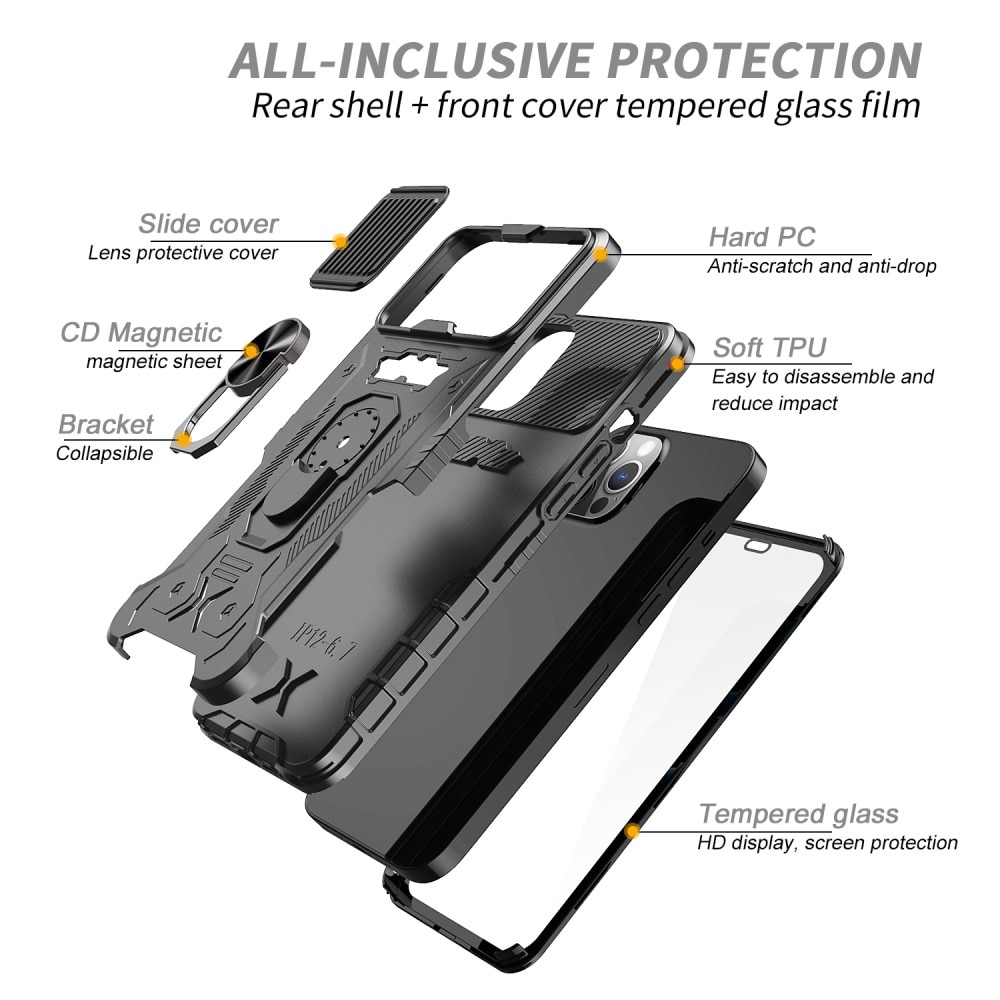 iPhone 11 Pro Max Tactical Full Protection Case Black