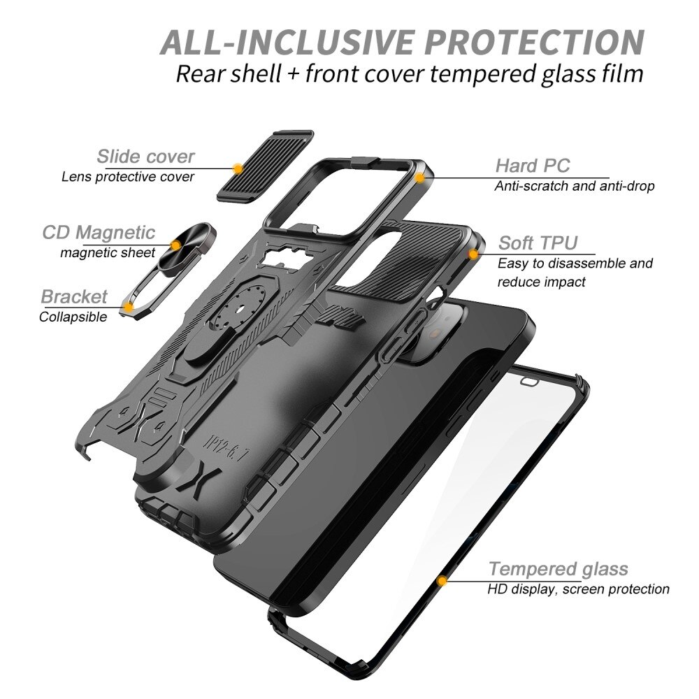 iPhone 11 Tactical Full Protection Case Black