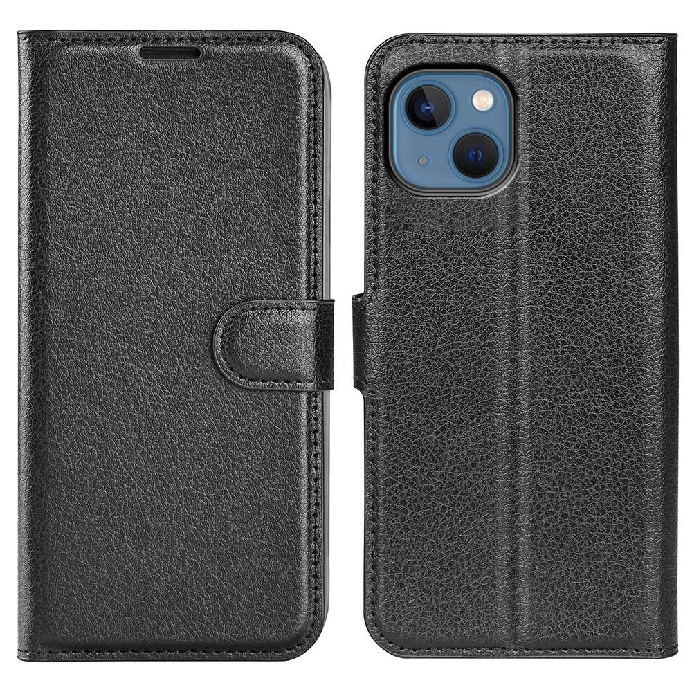 iPhone 14 Wallet Book Cover Black