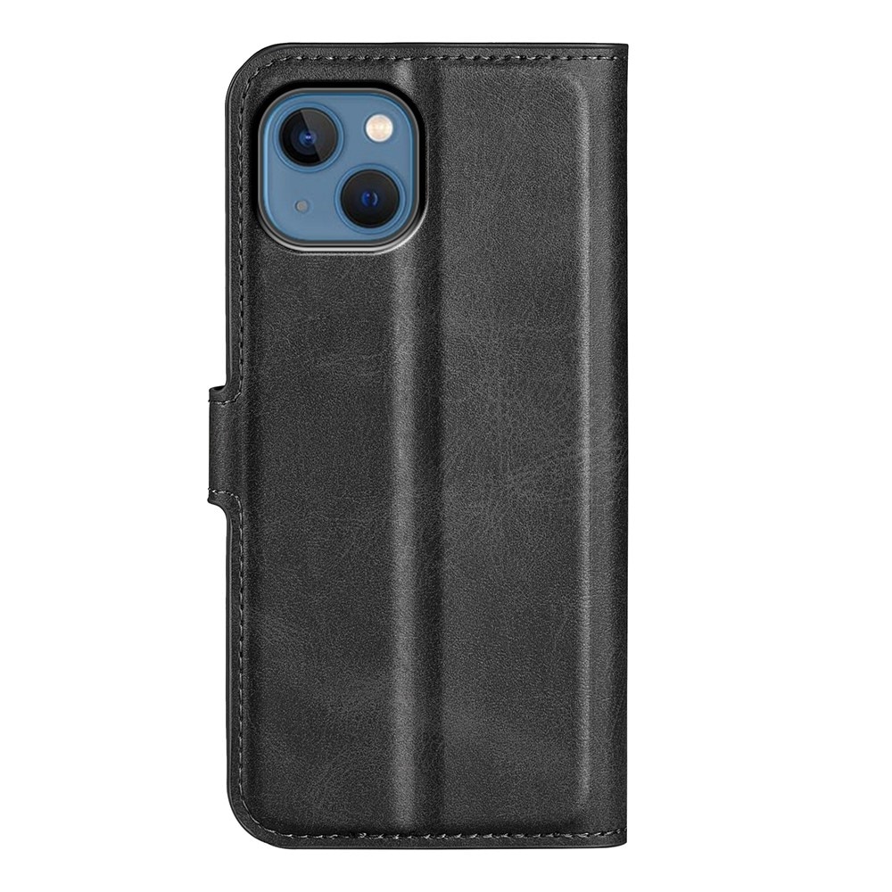 iPhone 14 Leather Wallet Black