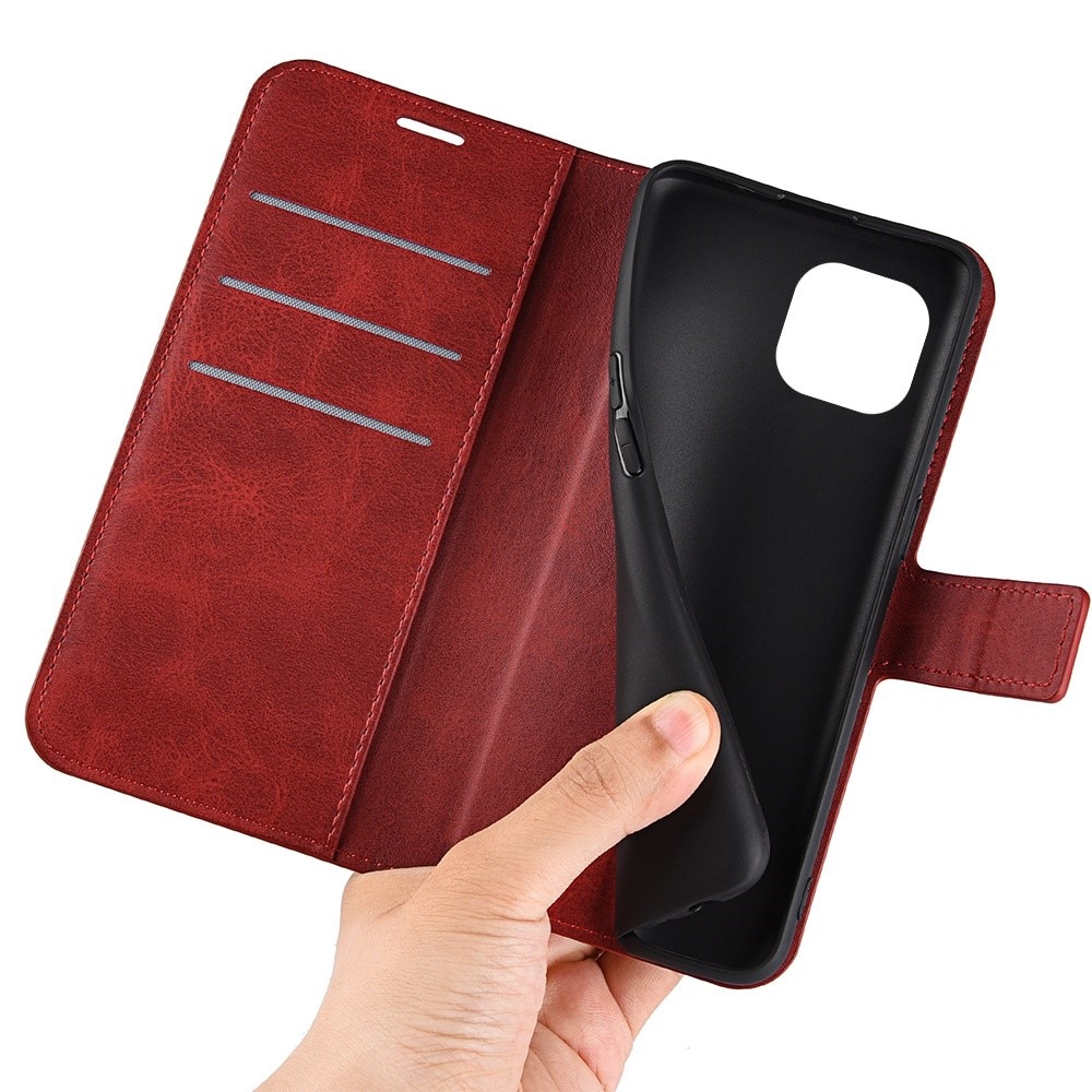 iPhone 14 Leather Wallet Red