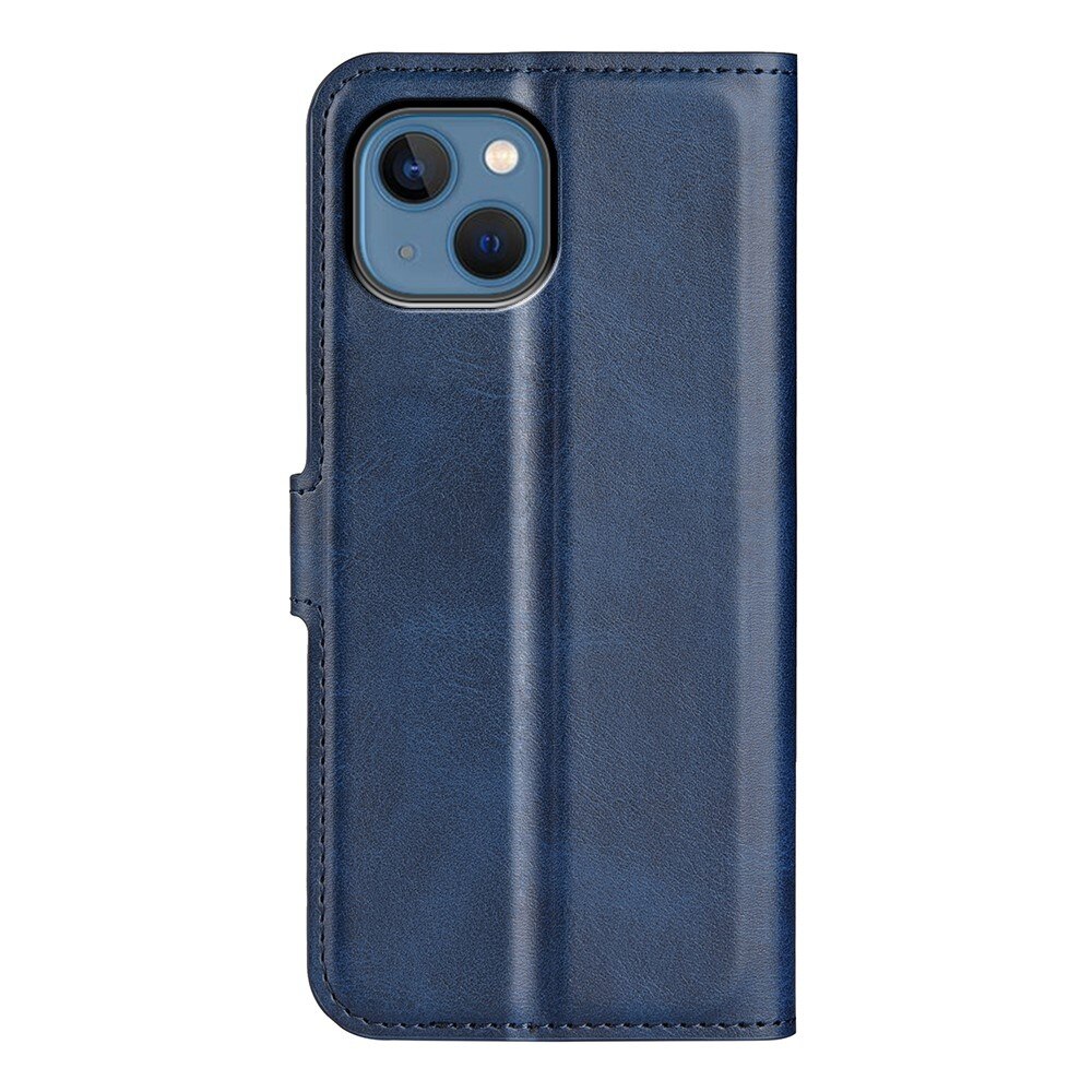 iPhone 14 Leather Wallet Blue