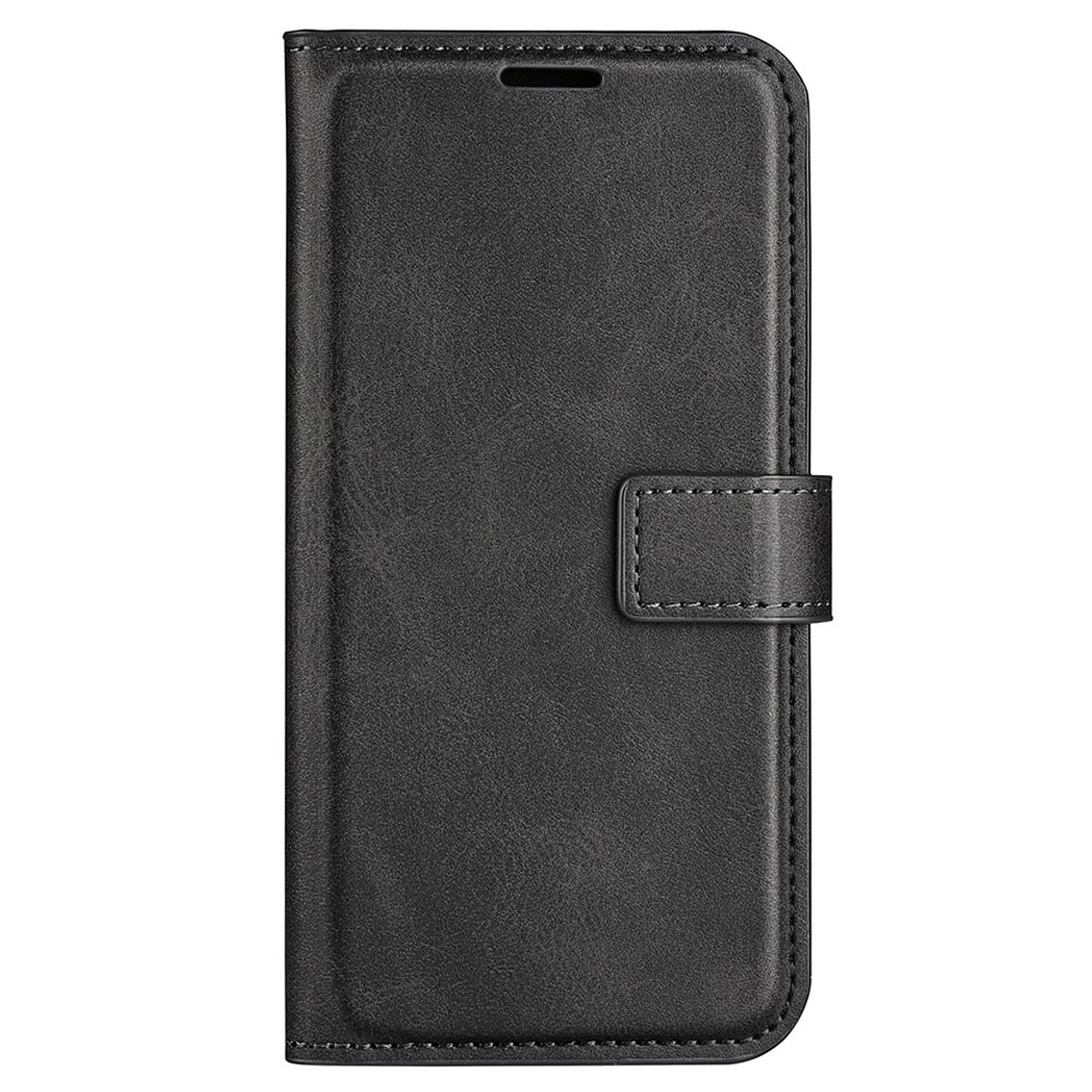 iPhone 14 Plus Leather Wallet Black