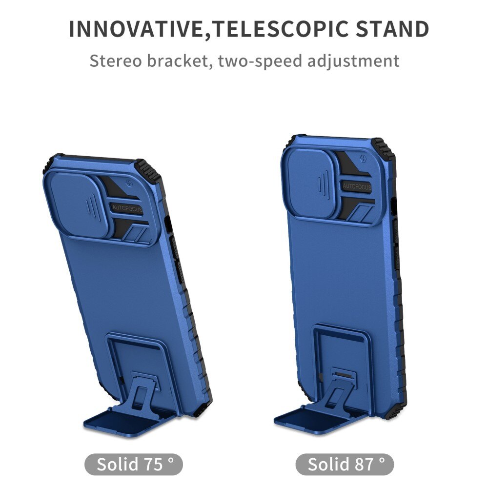 Apple iPhone 13 Pro Kickstand Case w. Camera Protector Blue