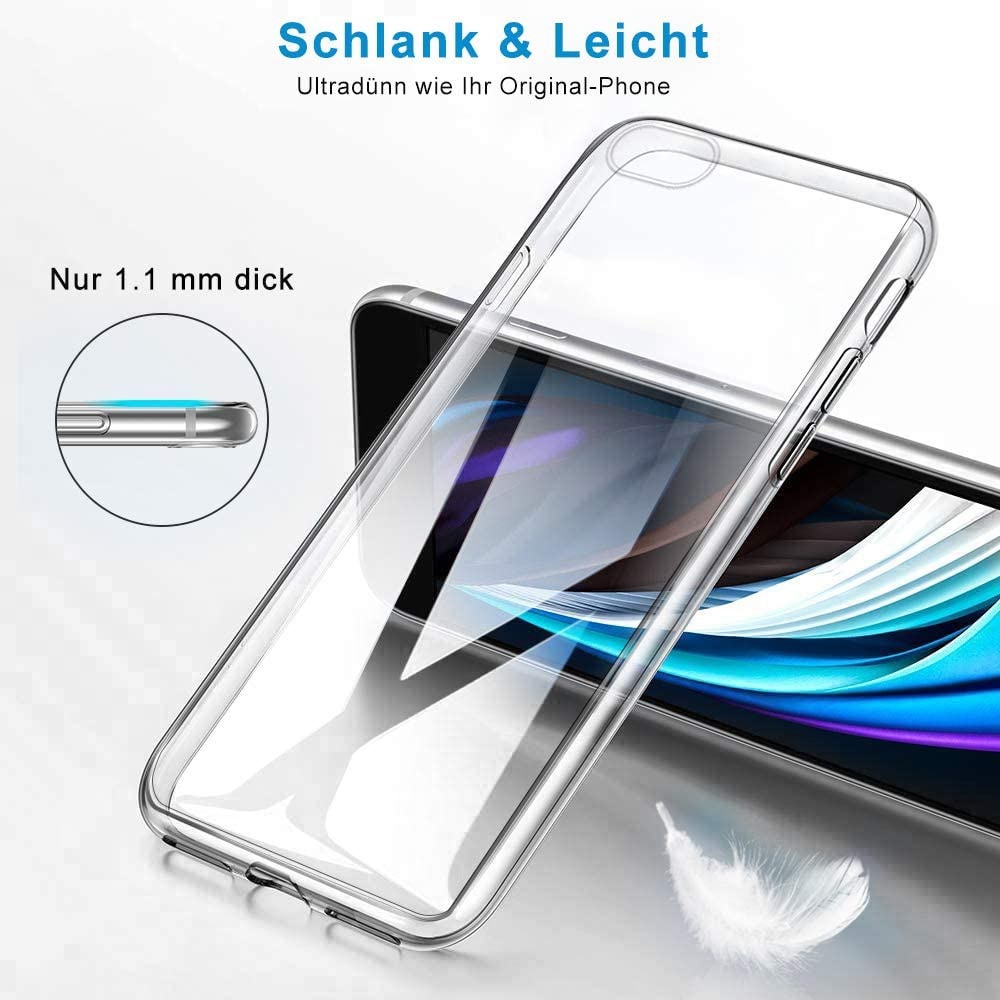 iPhone 7/8/SE Soft TPU Case Transparent