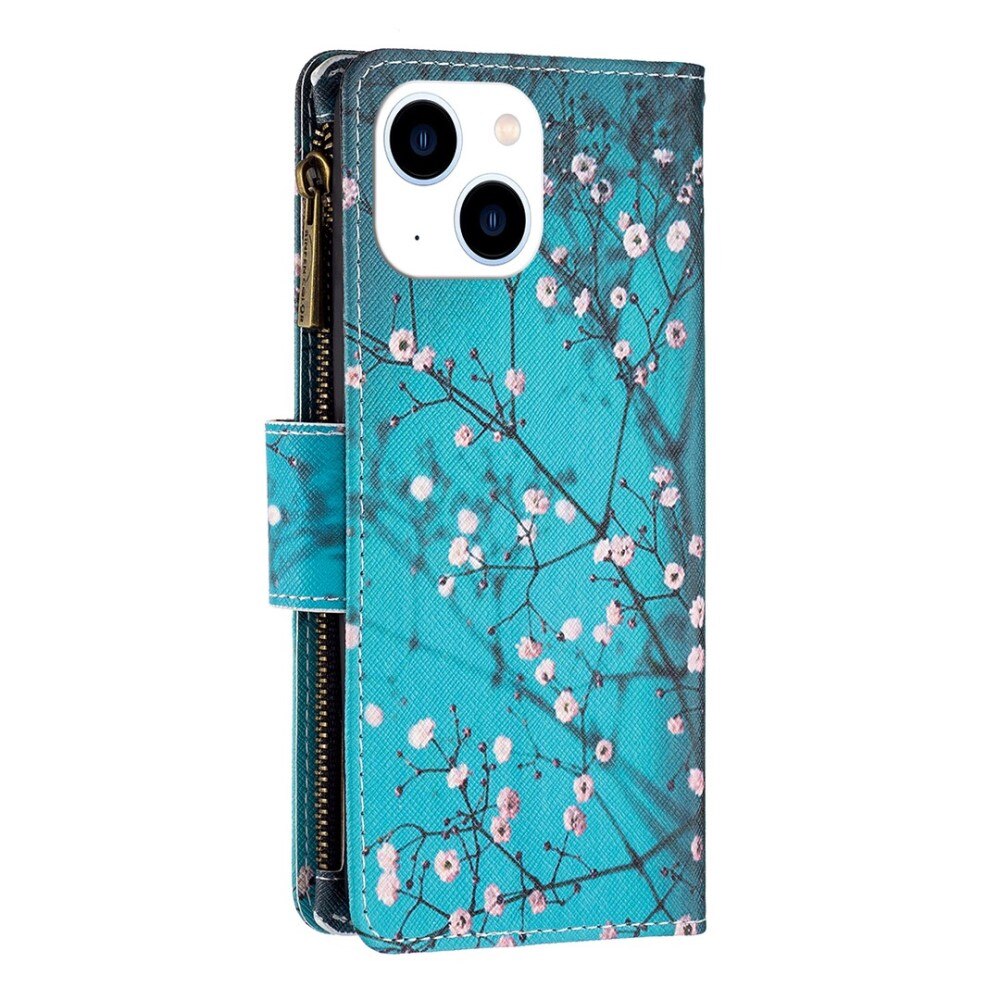 iPhone 14 Wallet Purse Cherry blossoms